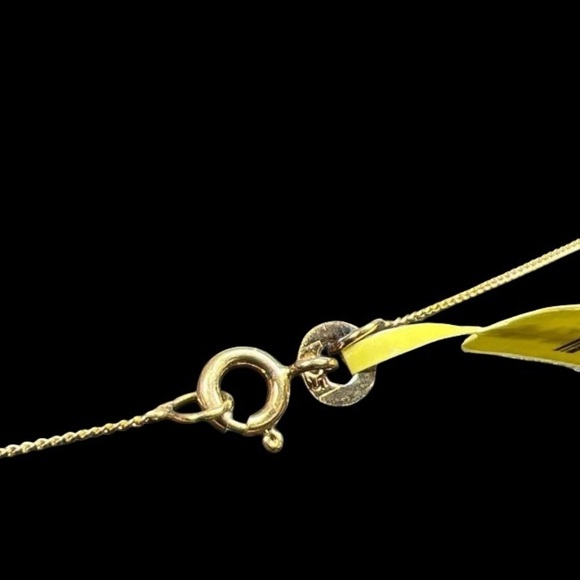 Vintage Yellow Quartz Gemstone Pendant Necklace Vermeil Gold 925 SterlingSilver - Picture 7 of 17